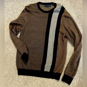Perry Ellis Sweater (Brown, L)